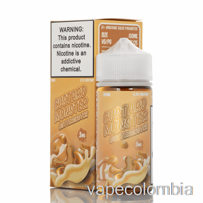 Vape Desechable Caramelo - Natillas Monstruo - 100ml 0mg